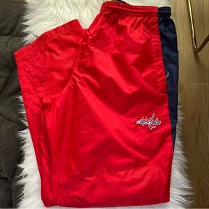 Capitals player warmups